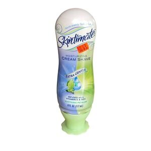 Skintimate Moisturizing Cream Shave Soothing Petals 6oz Vitamin E & Soy 50% Full